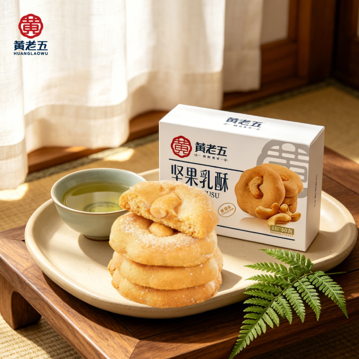 腰果味坚果乳酥